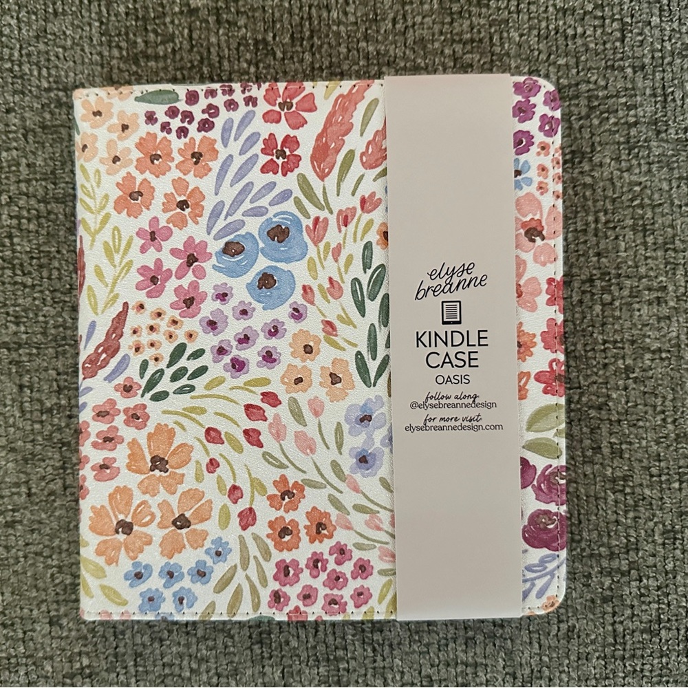 Floral Kindle Oasis Case